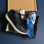 نایک جردن وان سنک سکین  هایپر jordan 1 low Snake skin - Image 2