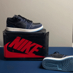 نایک جردن وان سنک سکین  هایپر jordan 1 low Snake skin - Image 3