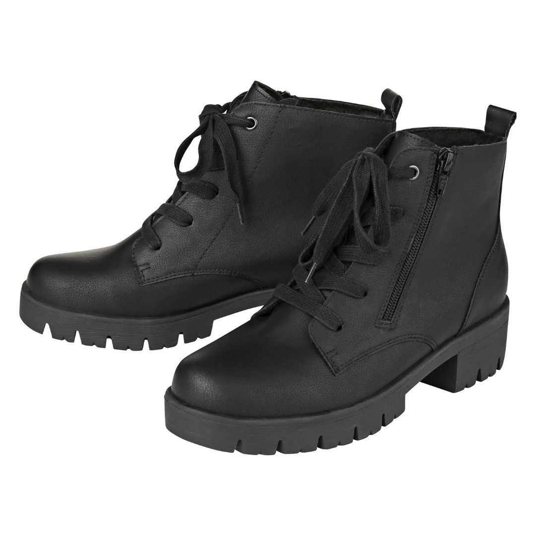 -2147483648_-210830 (3) نیم بوت زنانه مشکی فوت فلکس - Image 1